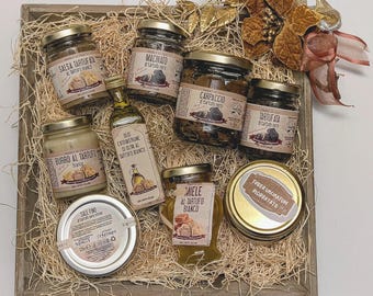 Truffle Tasting Box_ 100% italian truffles_ Homemade truffle products