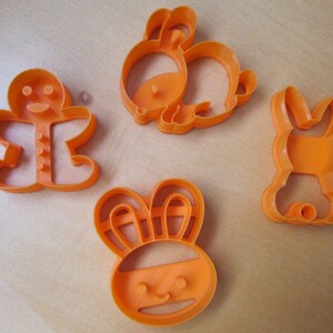 Magical STL Cookie Cutter Molds Set - Funny Easter