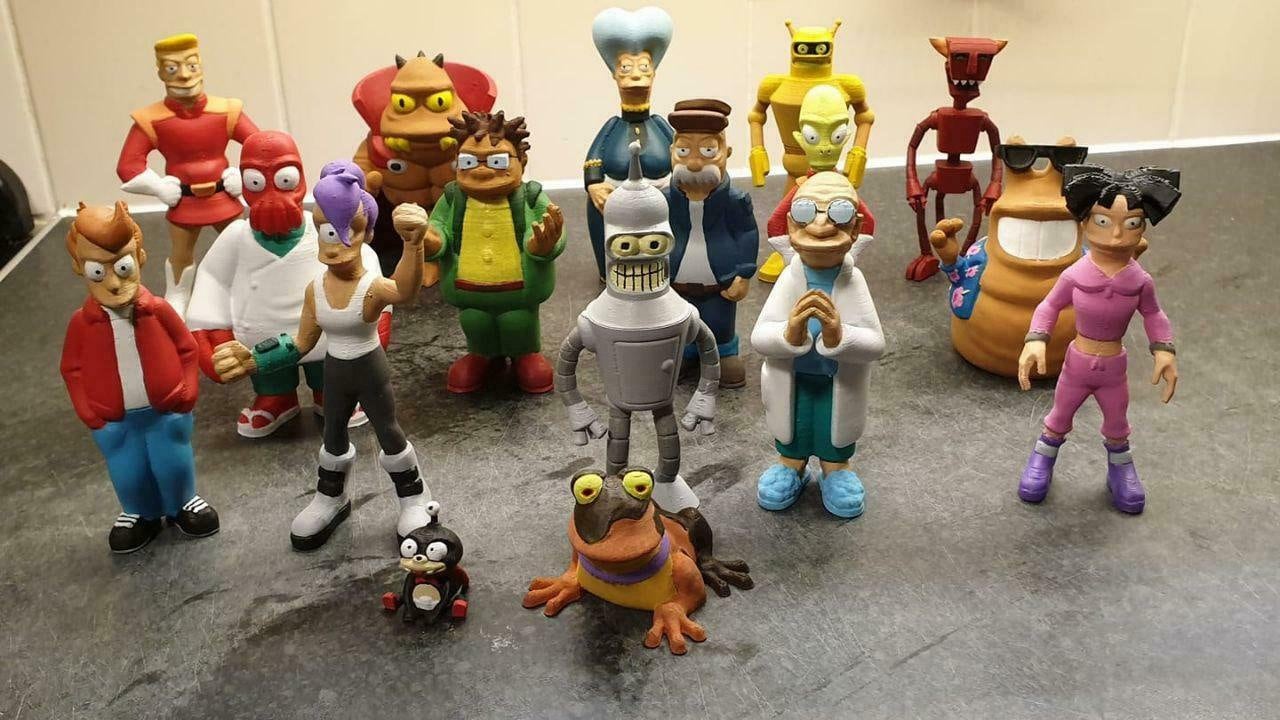 Leela Futurama Action Figures - Etsy, image size:1280x720