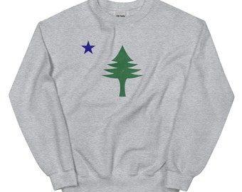 Maine 1901 Vlag Unisex Sweatshirt