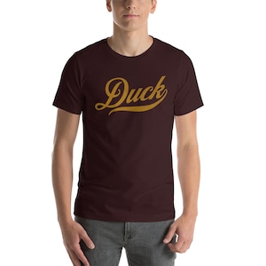 Duck North Carolina Rustic Script Unisex T-shirt