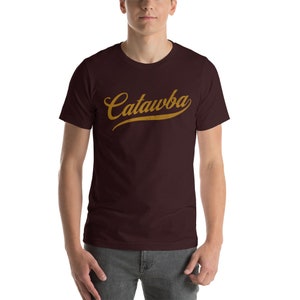 Catawba Island Ohio Rustic Script Unisex T-shirt