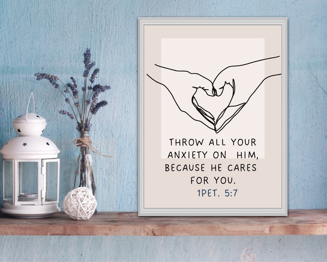 Printable Bible Verse Wall Art: Instant Scripture Download for Framing ...