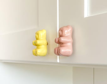 Handmade Gummy Bear Knobs