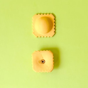 Handmade Ceramic Pasta Knobs and Wall Hooks | Made in USA image 7