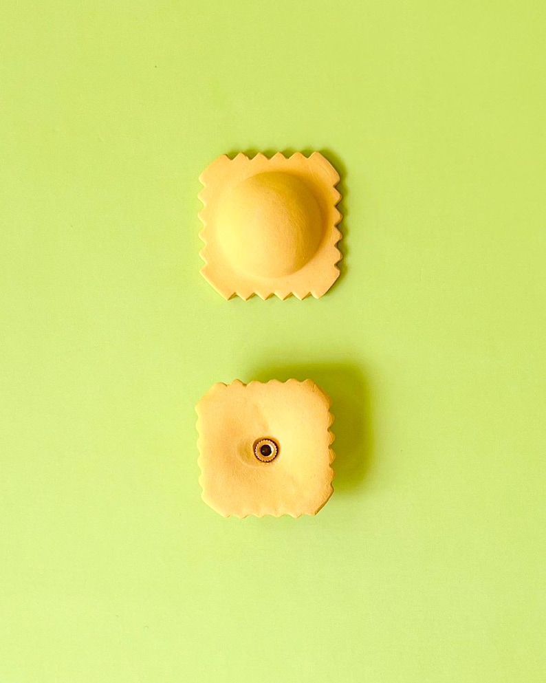 Handmade Ceramic Pasta Knobs and Wall Hooks | Made in USA image 7