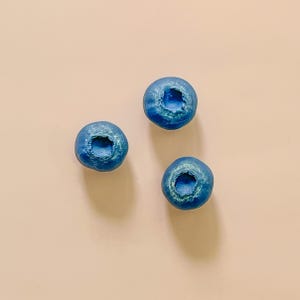 Handgemachte Möbelknöpfe Blaubeere | Hergestellt in den USA