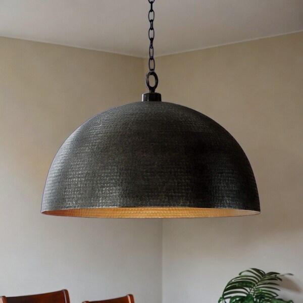 Dome Pendant Light Etsy