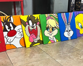 Cartoon Painting - Etsy Cartoon Painting - Etsy