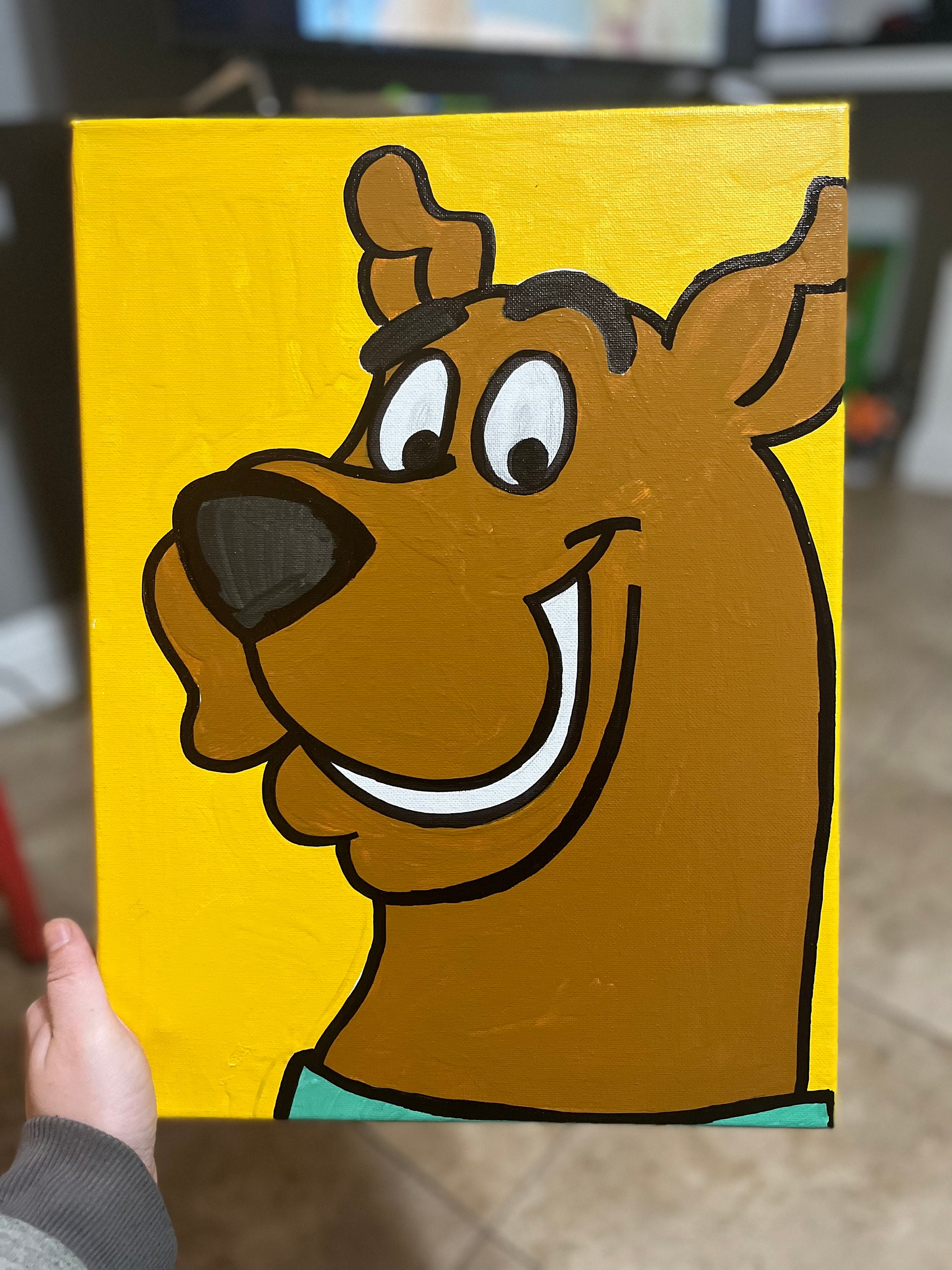 Easy Painting Ideas for Beginners, Easy Cartoon Painting Ideas for