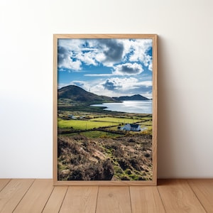Irlanda Anillo de Kerry Cartel Prado Naturaleza Paisaje Impresión Atlántico Impresión Europa Arte Irlandés Cartel Envío Gratis