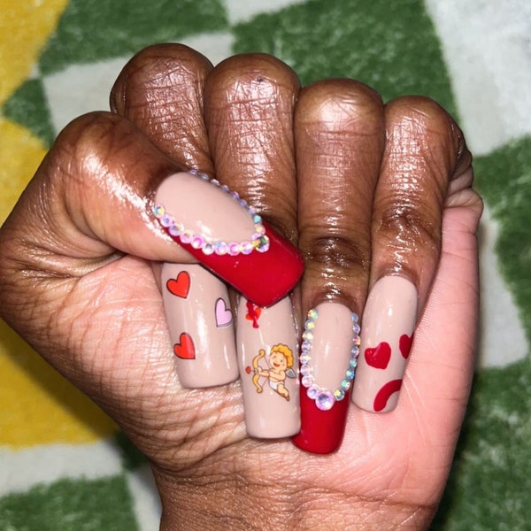 The Hopeless Romantic Set | Cupid inspired nails (FIFTY FIFTY)