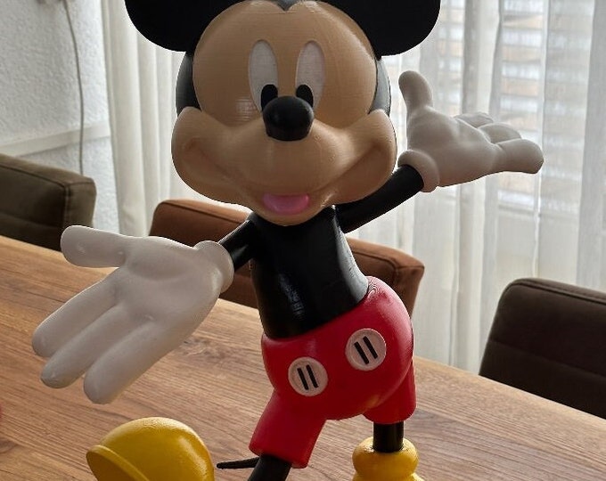 beautiful mickey mouse in original colors 42 cm