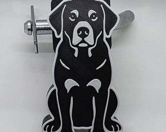 Hitch Swinger - Wagging Dog - For 2 Inch Hitch (Pick A Color)