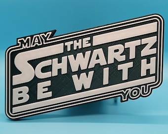Hitch Cover - May the Schwartz be With You - For 2 Inch Hitch