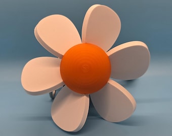 Hitch Spinner - Chunky Flower - For 2 Inch Hitch (Pick a color)