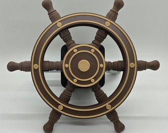 Hitch Spinner - Pirate Ship Wheel/Helm - For 2 Inch Hitch