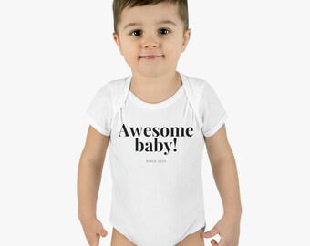 Awesome Baby, Since 2023 (Infant Baby Bodysuit) / A100007