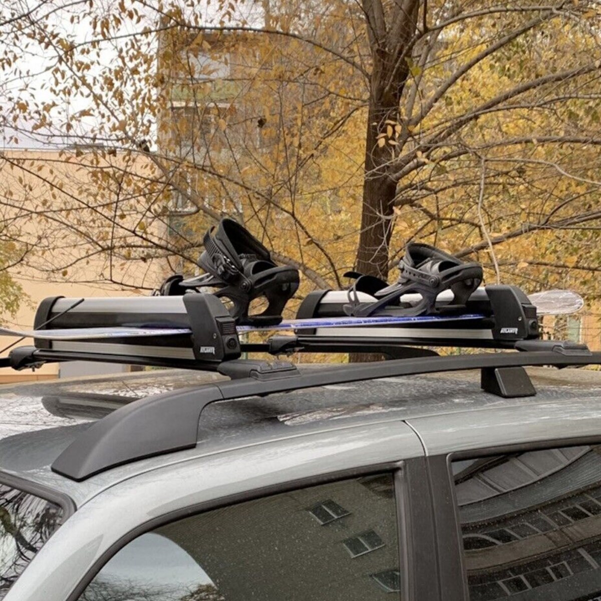Ford Explorer 2011-2015 Roof Rack Cargo Rails Black Color 2 Pieces