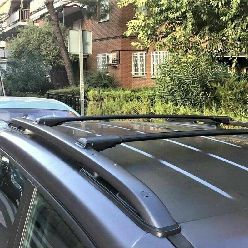 Roof Rack Cross Bars Luggage Carrier Aluminum Black Color for Suzuki ...