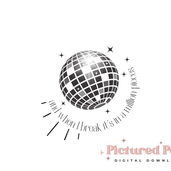 Mirrorball Png Etsy