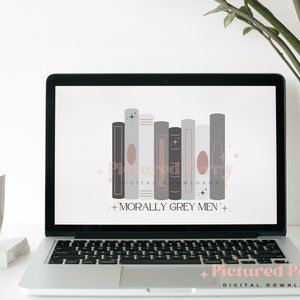 Morally Grey Men BOOKS PNG/SVG - Etsy