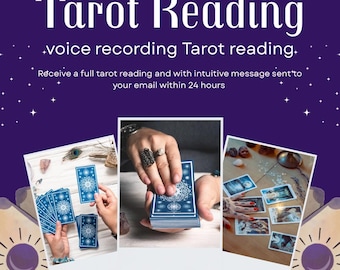 Intuitive Tarot Reading | Personalized Guidance with Voice Recording