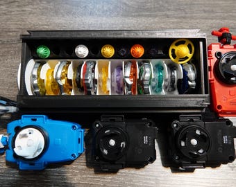 Beyblade X Organizer - Modulare 6Bey Box + GRATIS Trägerfolie