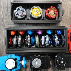 Modular Bey Box Bundle: Bey Box + Deck Case + Ripcord Module & Accessory (Beyblades and Launchers not included)