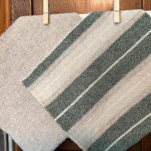 wool dish cloths (set of 2), eco-friendly, seasonal