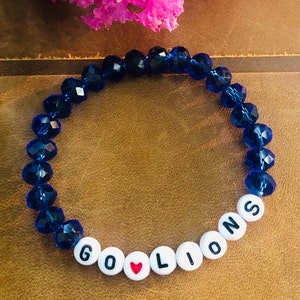 Support Your Favorite Team Beaded Bracelet