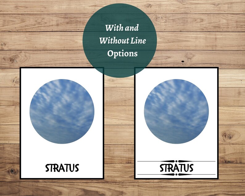 Cloud Flash Cards, Weather Station Type Flashcards, Summer Activities