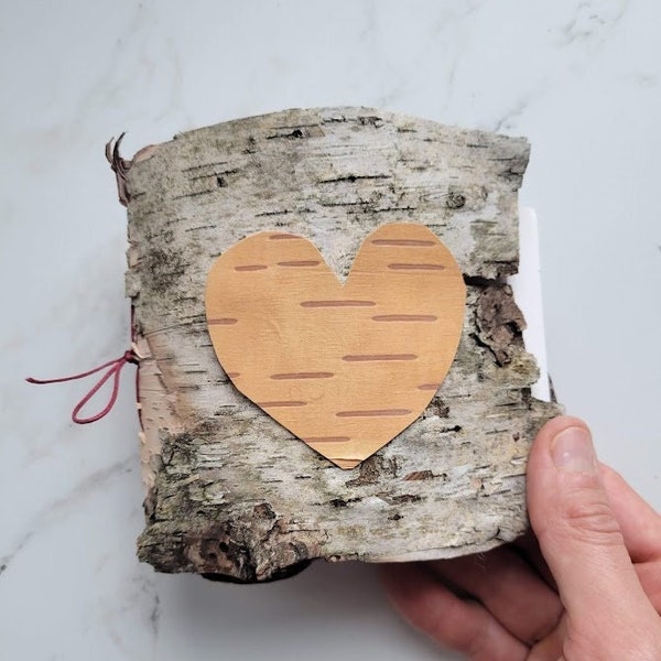 Birch Bark Journal Etsy