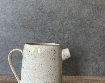 Speckled Cream Pitcher 2