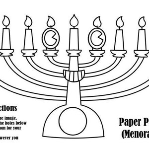 Amici di carta - Menorah!