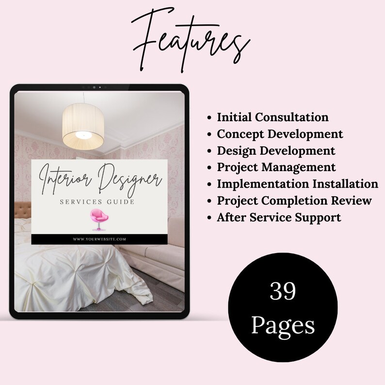 Interior Design Guide Template Bundle Client Onboarding Service Guide ...