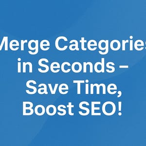 Połączenie kategorii Open Source WordPress – scalanie kategorii w kilka sekund!"