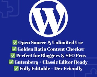 Golden Ratio Analyzer – Open Source SEO & Content Structure Optimizer for WordPress