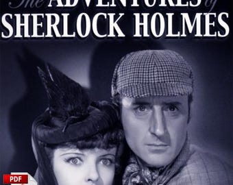 Sherlock Holmes Adventures: Classic Detective eBook (1892 Digital Download