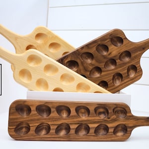 Hard Maple Deviled Egg Tray