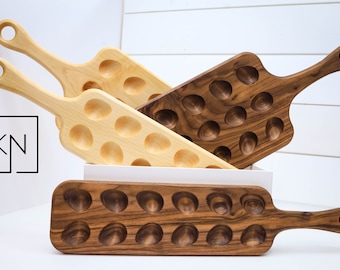 Hard Maple Deviled Egg Tray