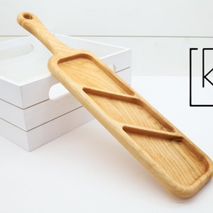 Hard Maple Charcuterie Board - 3 Section