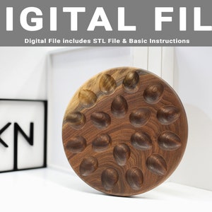 Digital File - 18 Count Round Egg Board