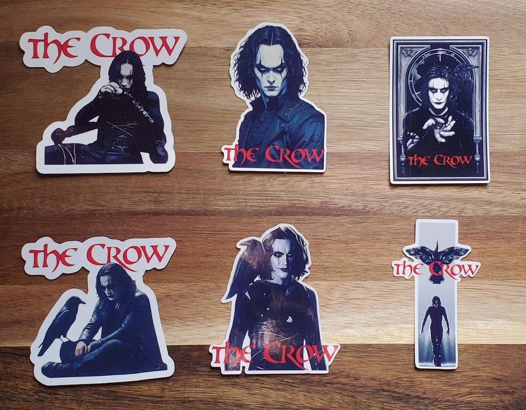 The Crow Stickers Single or Pack - Etsy