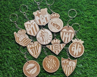 La Liga Keychains Spain Soccer League