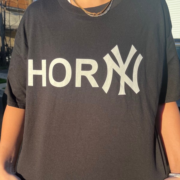 Yankees HOR(NY) New York Yankees Horny T-shirt