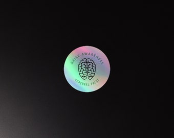 Cerebral Palsy Awareness Holographic Sticker