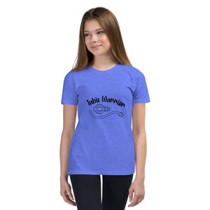 Tubie Warrior - #tubielove Youth Short Sleeve T-Shirt