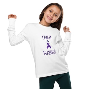 Chiari Warrior Youth long sleeve tee