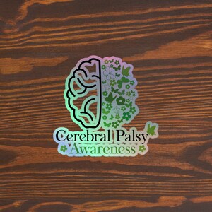 Adesivo olografico per la consapevolezza del cervello con paralisi cerebrale